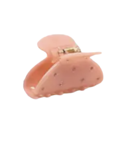 Round Scattered Jewel Hair Clip