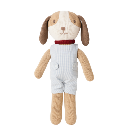 Hand-Knit Boy Dog