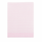 Cotton Striped Blanket, Pink