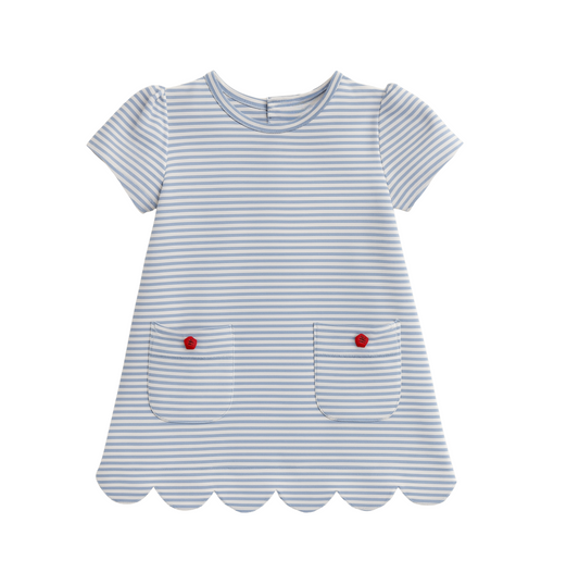 The Scallop Pocket Dress