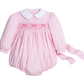 Smocked Natalie Bubble, Pink Vinings