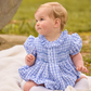 Smocked Bridget Bubble - Woodberry Plaid
