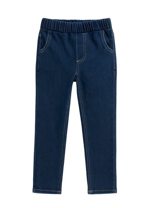 Jeggings in Dark Denim