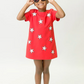 Red and Black Star Dress