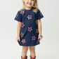 Navy and Red Star Dress