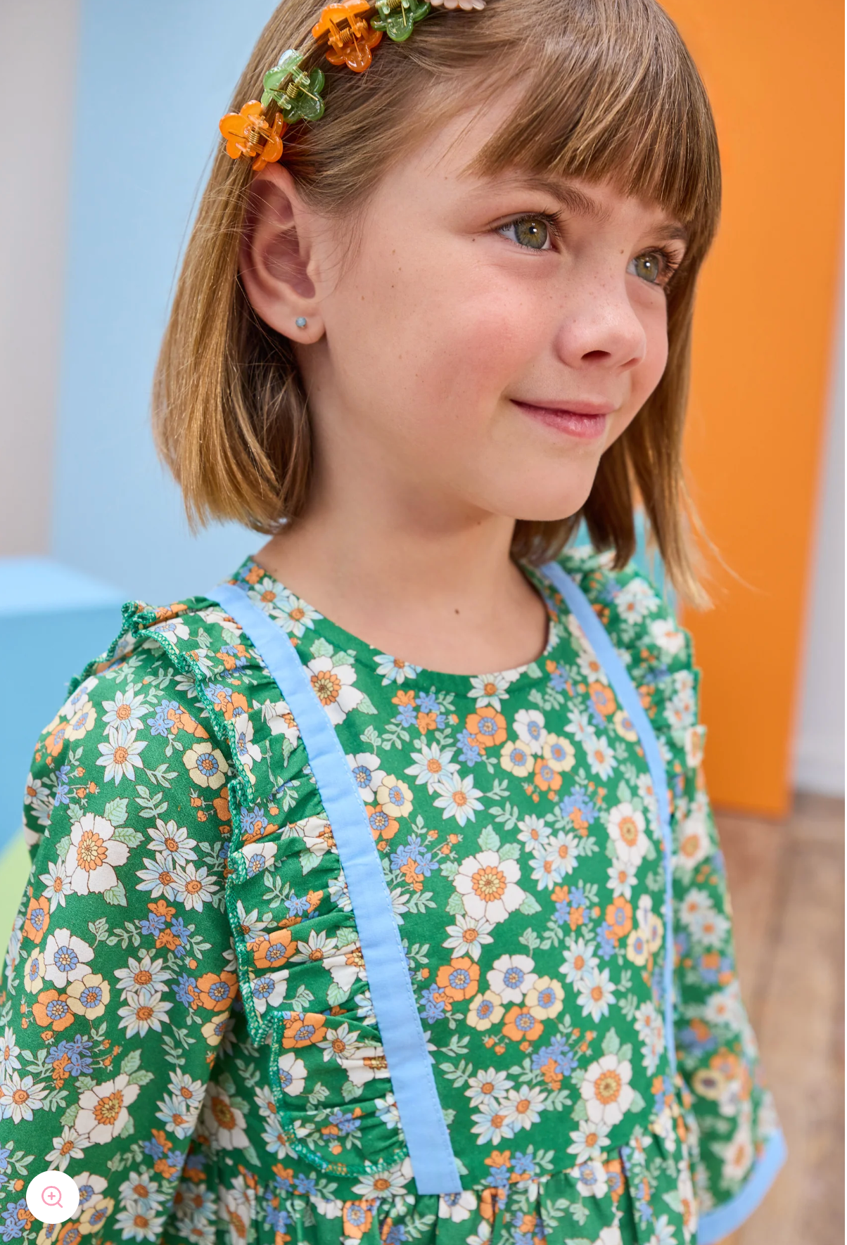 Porto Dress, Greenwich Garden Green