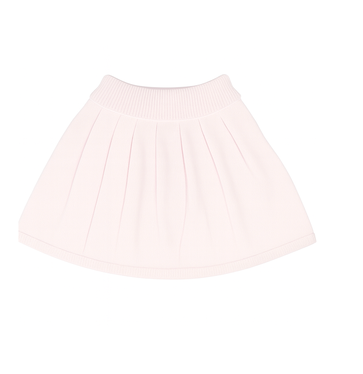 Pink Pleated Skirt