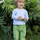 Safari Leo Pants, Sage Green Cord