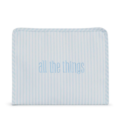 Large Blue Pimlico Roadie Zip Pouch, All the Things