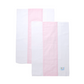 Check Burps, Set of 2 Pink