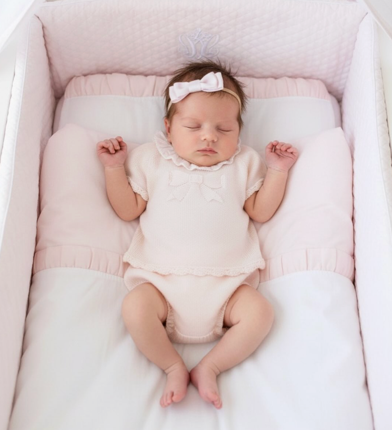 Bow Diaper Set