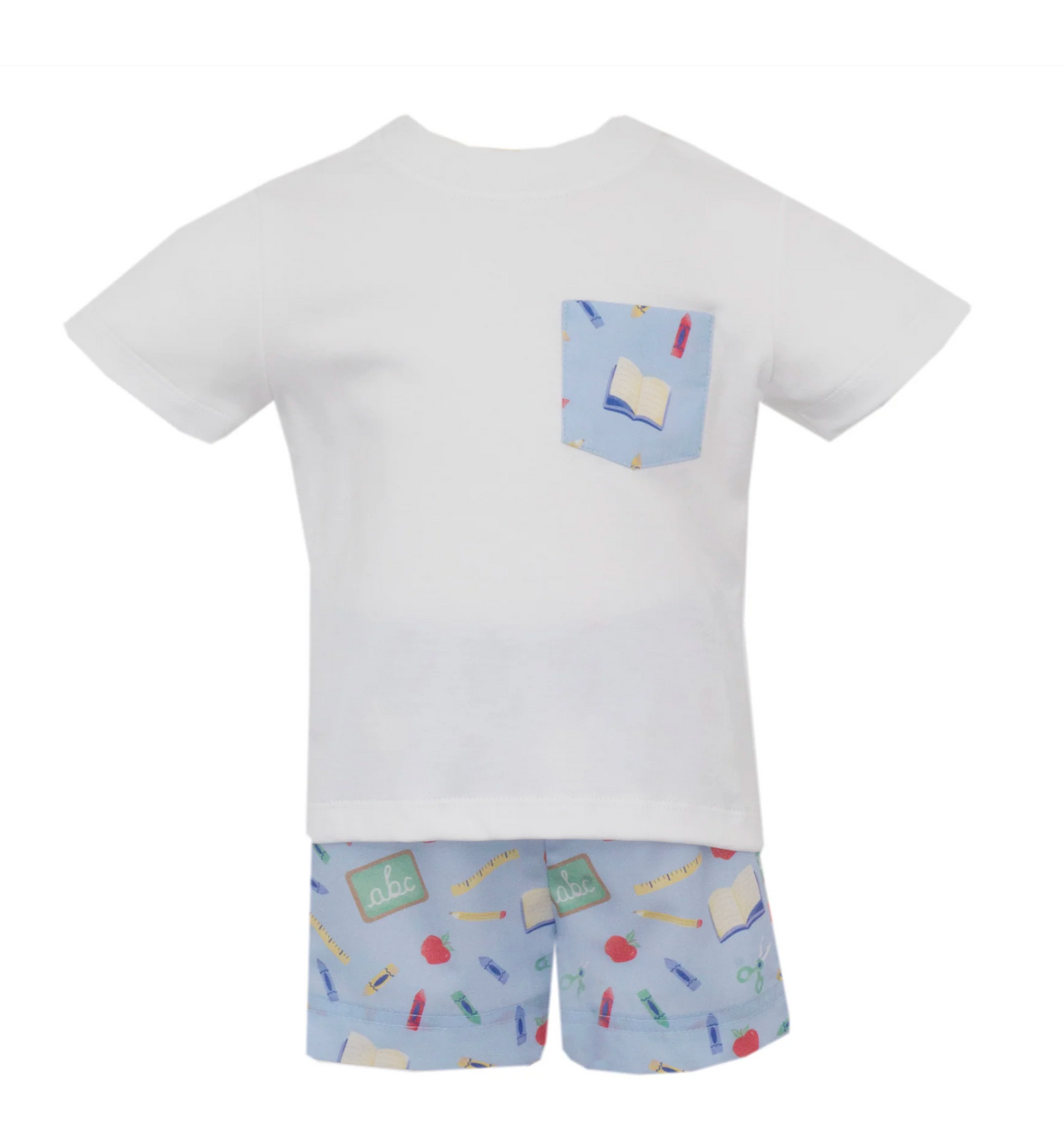 Back to School Boy Short Set