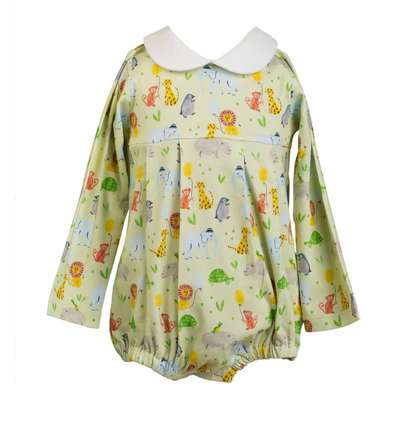 Long Sleeve Boy Bubble, Zookeeper