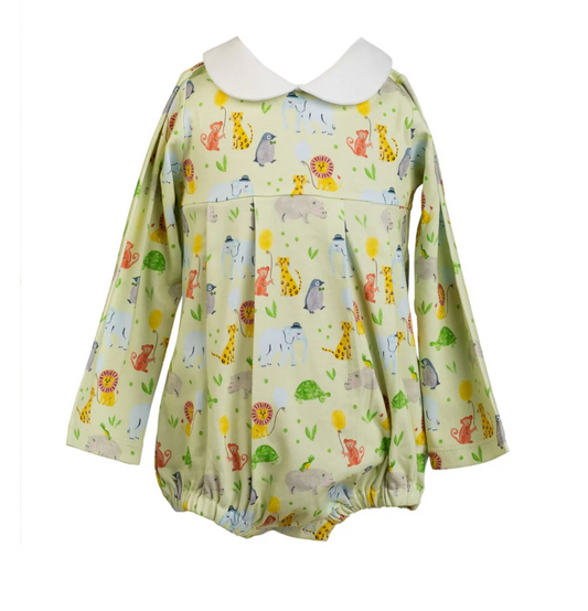 Long Sleeve Boy Bubble, Zookeeper