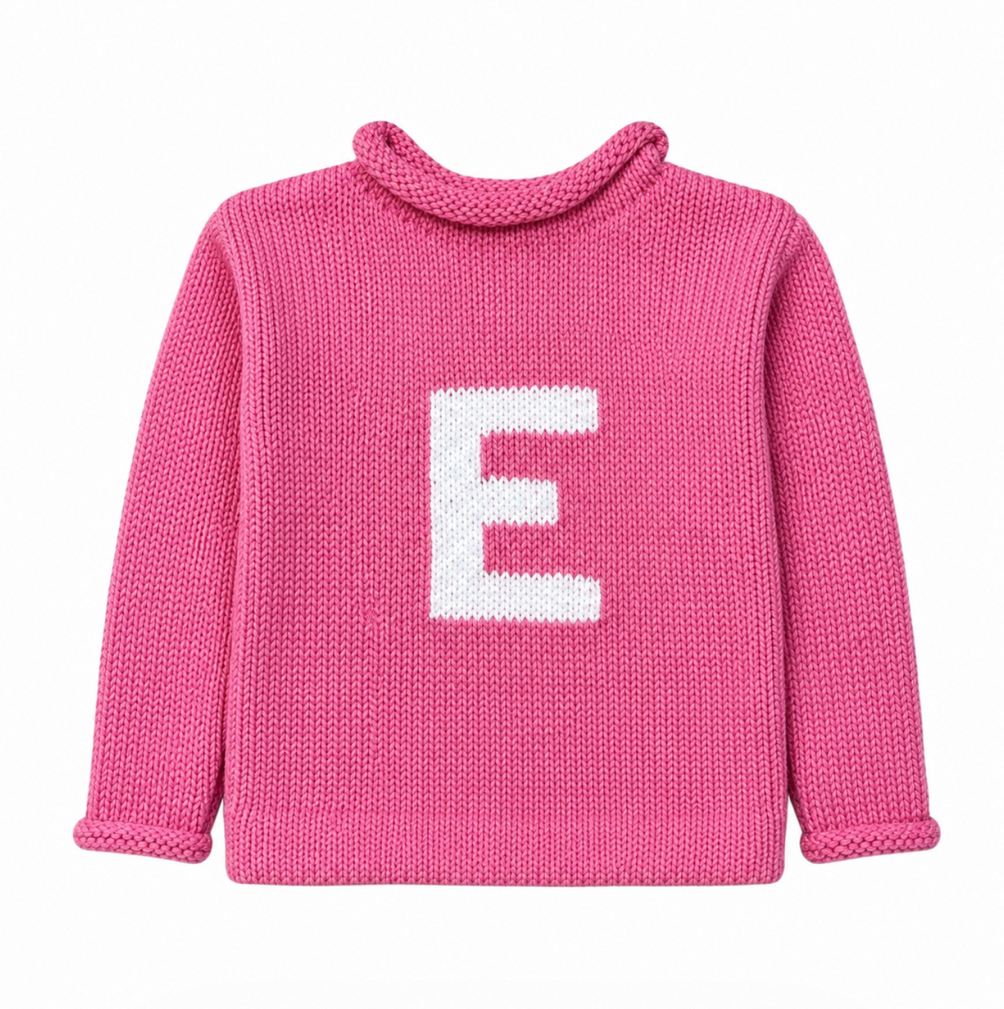 Letter Sweater, Solid