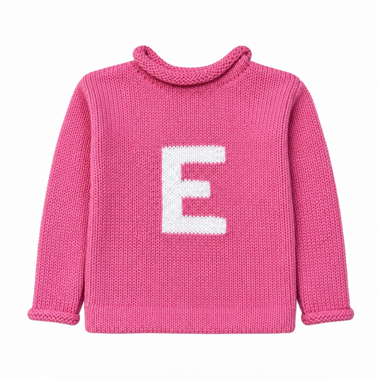Letter Sweater, Solid