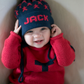 Ear Flap Hat with Name, Stars