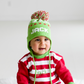 Holiday Stripe Name Sweater