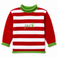 Holiday Stripe Name Sweater