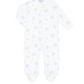 Blue Pumpkin Patch Zipper Footie