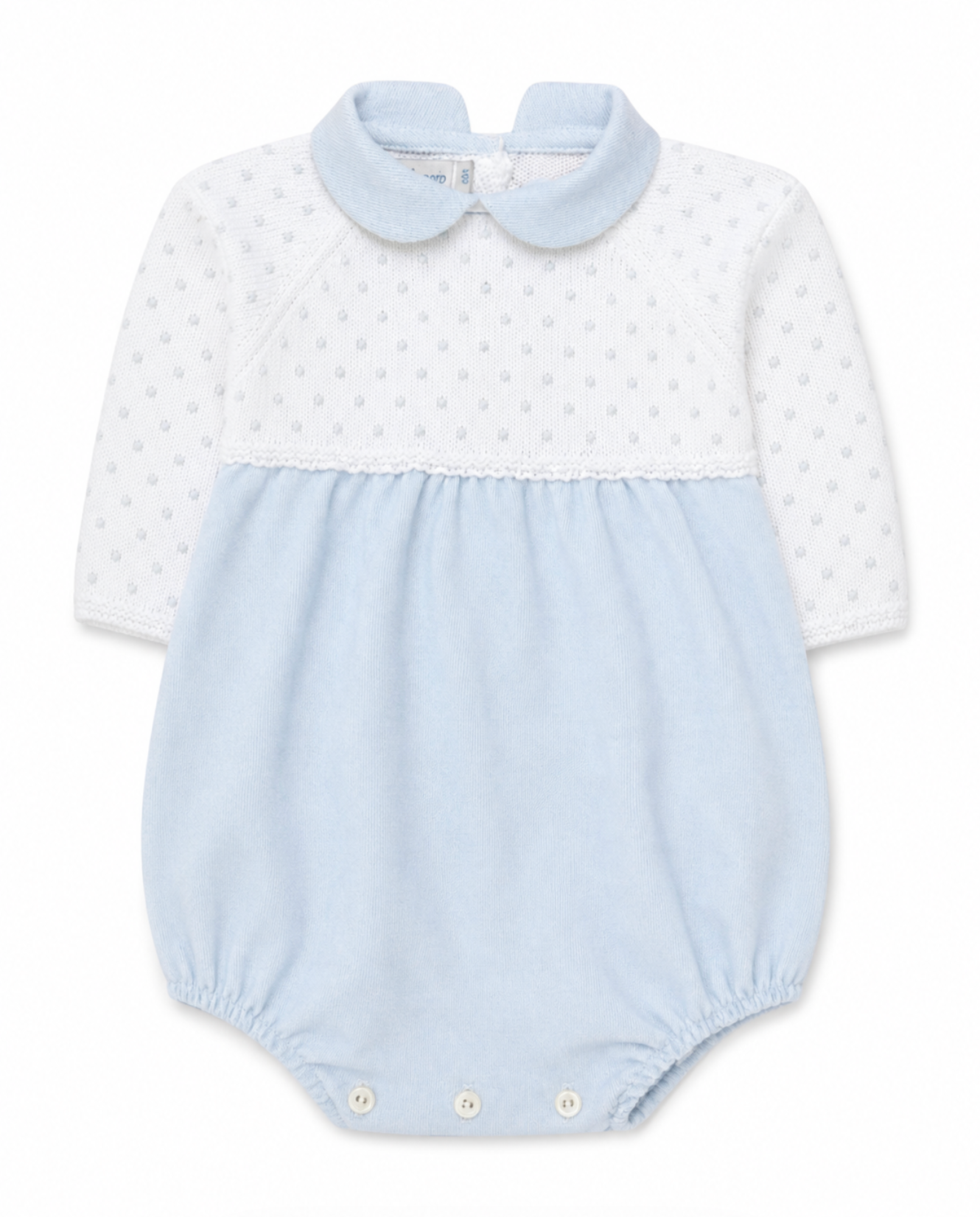 Collar Dot Corduroy Bubble