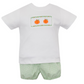 Pumpkin Boy Short Set