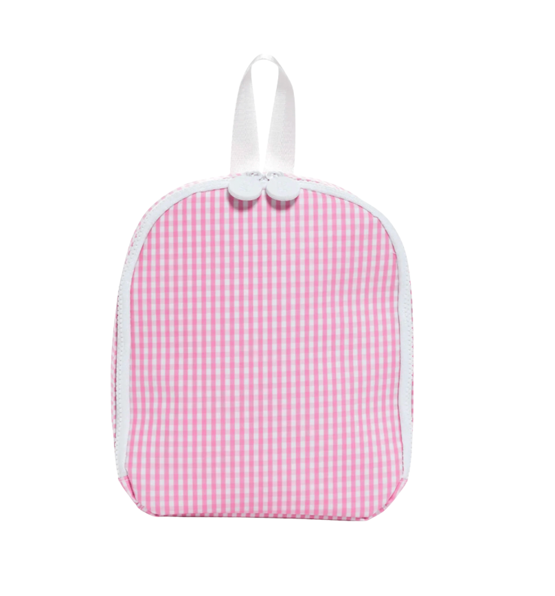 Bring It Lunch Bag, Gingham Pink