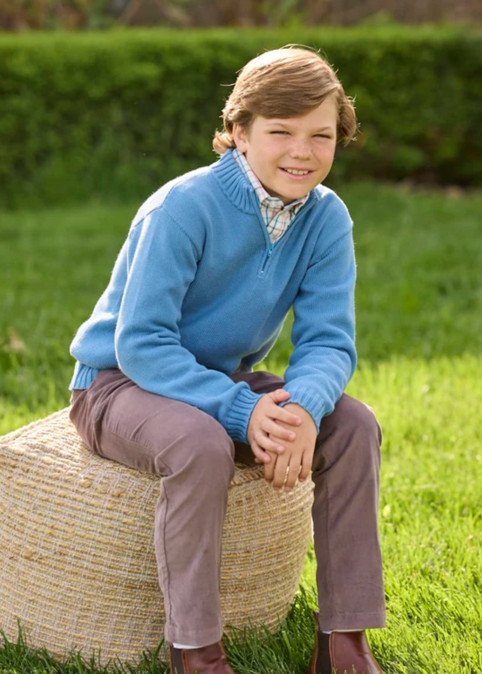 Quarter Zip Sweater