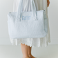 Quilted Stroller Bag, Pimlico Blue Stripe