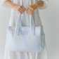 Quilted Stroller Bag, Pimlico Blue Stripe