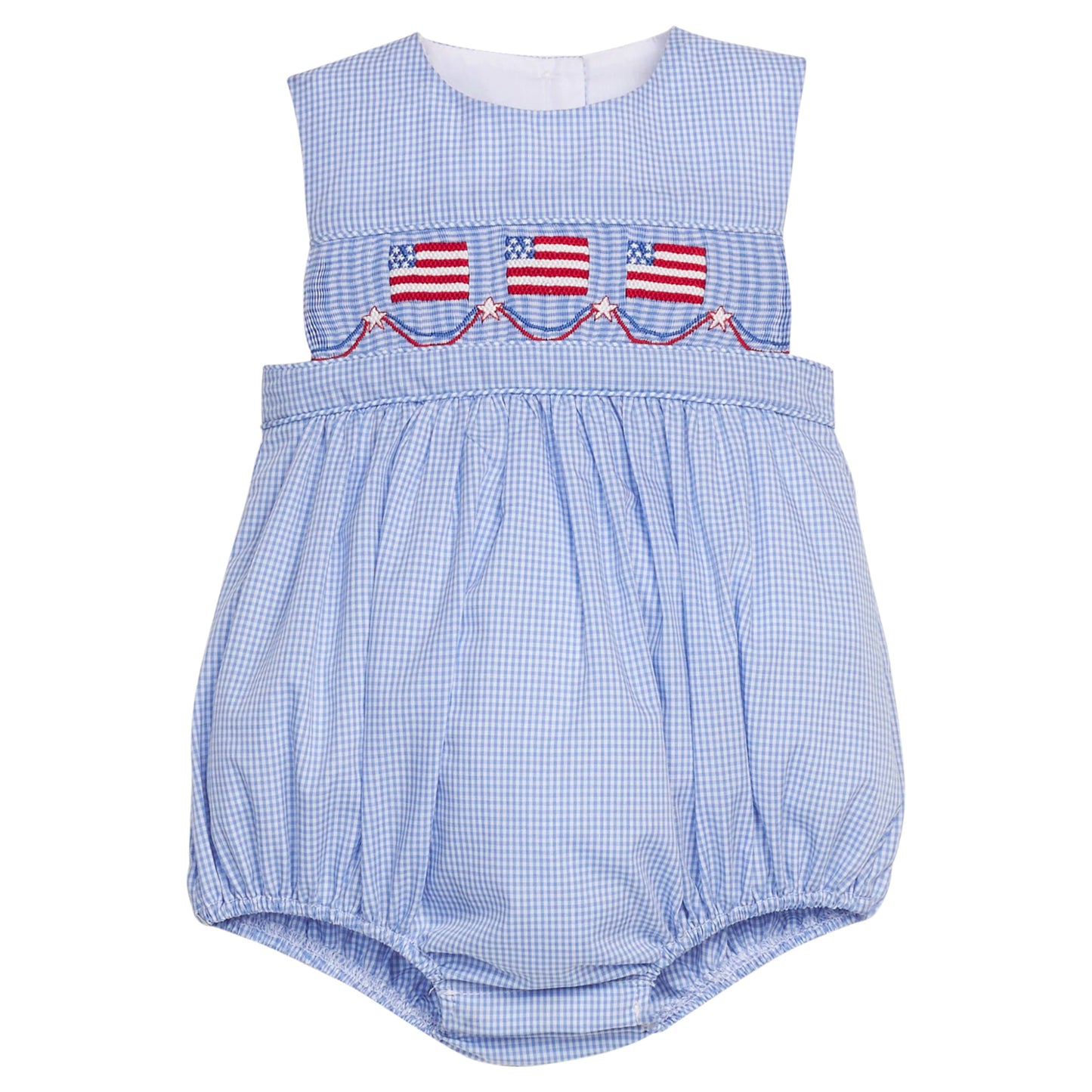 Smocked Apron Bubble - Flags