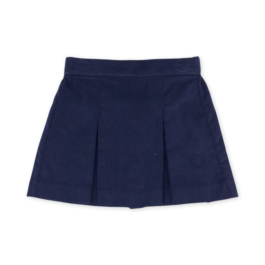 Sophie Skirt, High Point Navy Cord