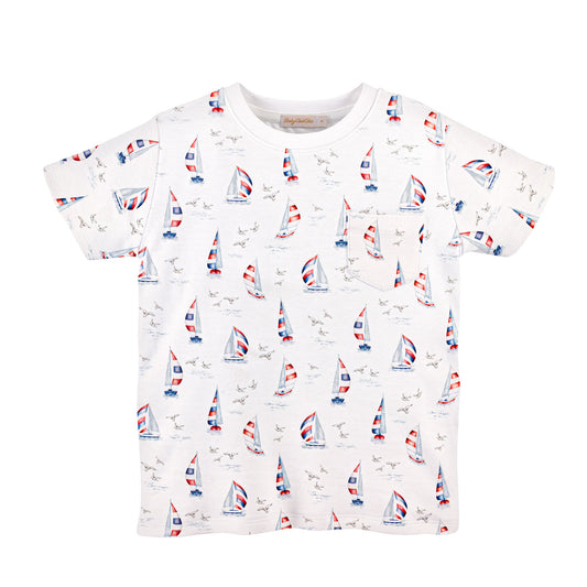 Harbor Days Tee with Pocket