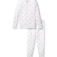 Pink Bows Snug Fit Pima Pajama Set