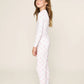 Pink Bows Snug Fit Pima Pajama Set