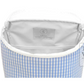 Take Away Insulated Bag, Gingham Sky Blue