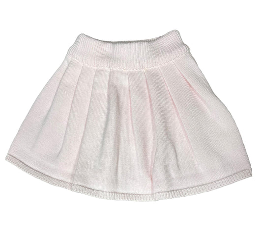 Pink Pleated Skirt