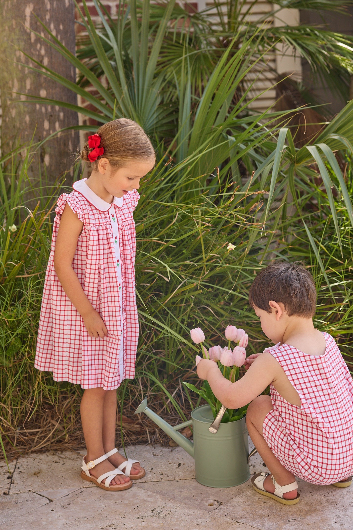 Ruffled Sally Dress - Tulip Valley