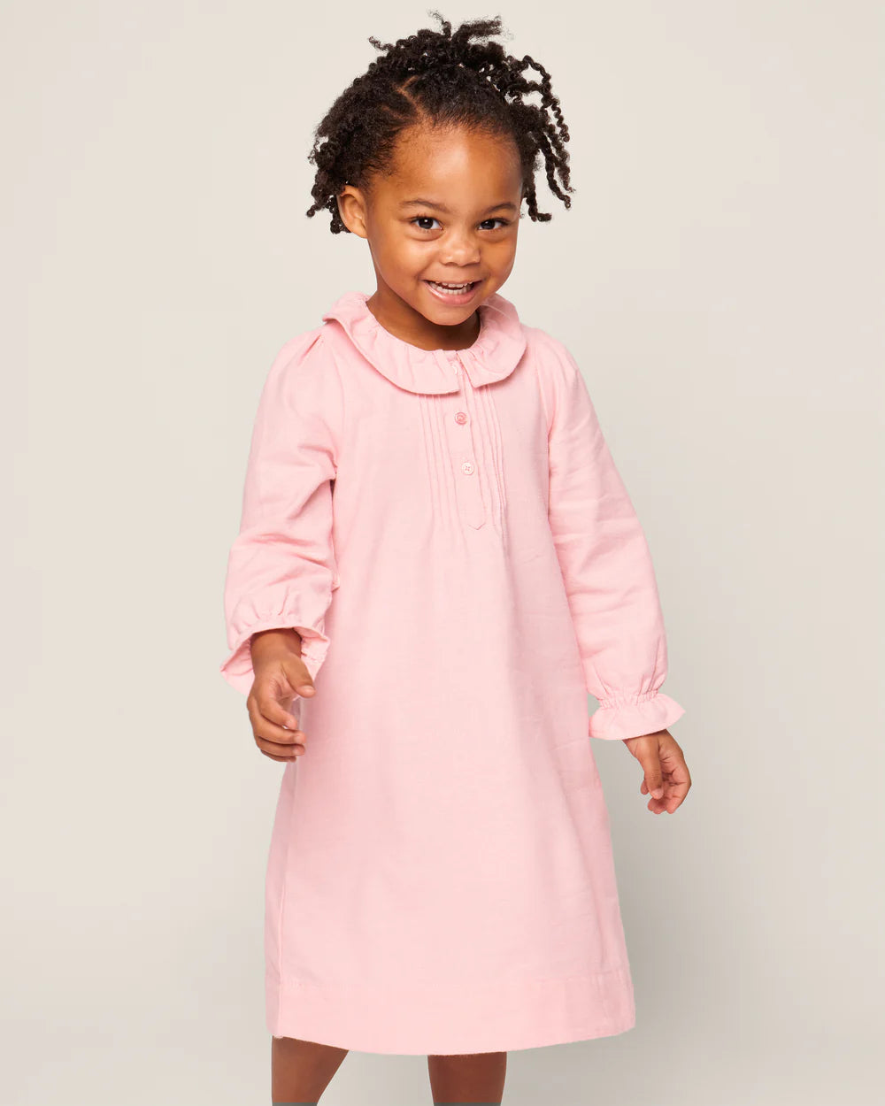 Pink Flannel Victoria Nightgown