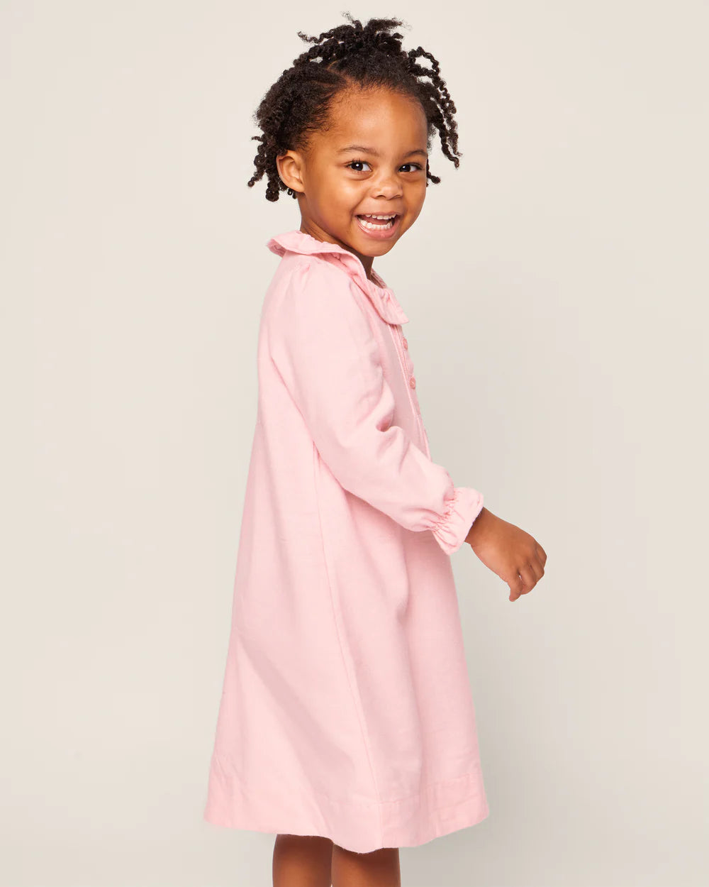 Pink Flannel Victoria Nightgown