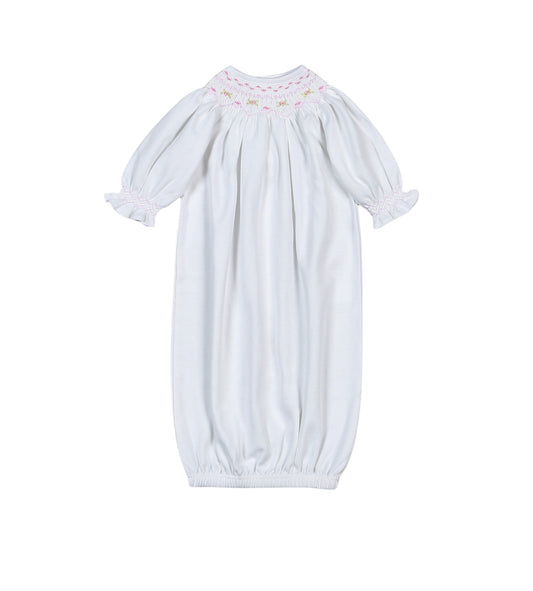 Sally Smocked Bishop Gown