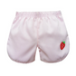 Strawberry Applique Pink Pique Skylar Shorts