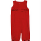 Windsor Red Corduroy Romper