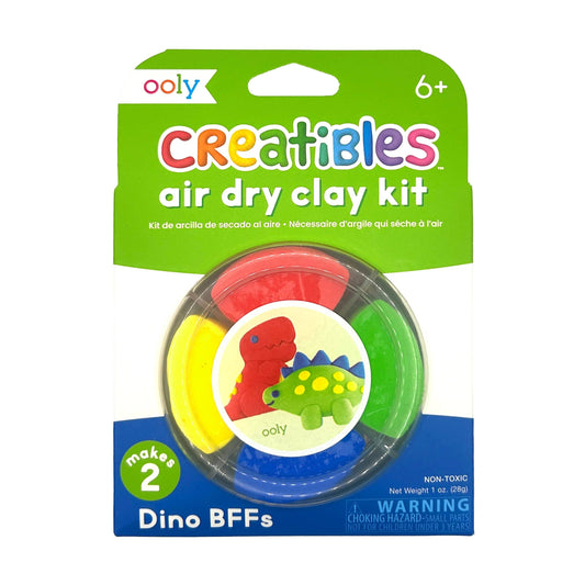 Creatibles Air Dry Clay Kit, Dinosaur