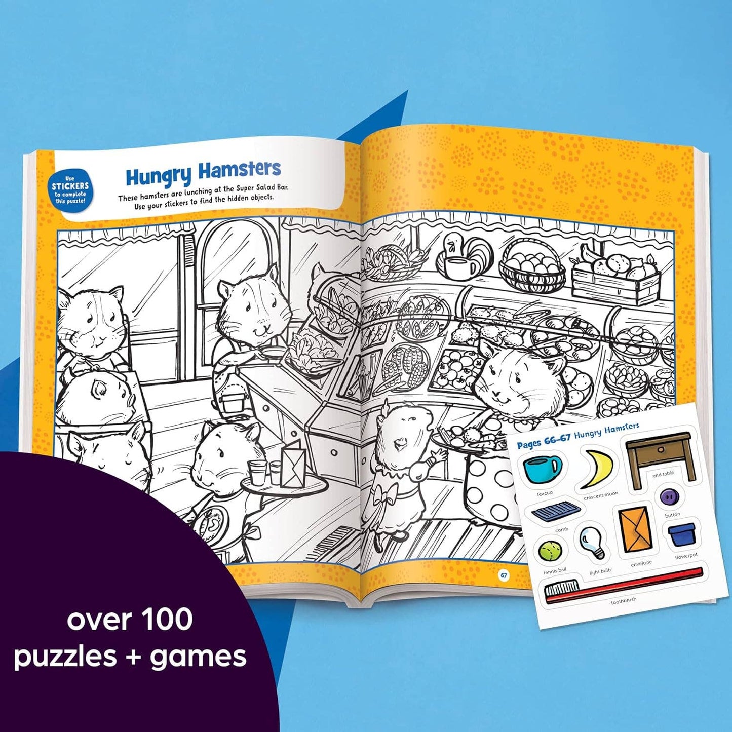 Jumbo Book of Sticker Puzzles