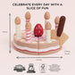 Sliceable Birthday Cake & Candles