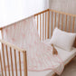 Muslin Swaddle, Pink Ribbon