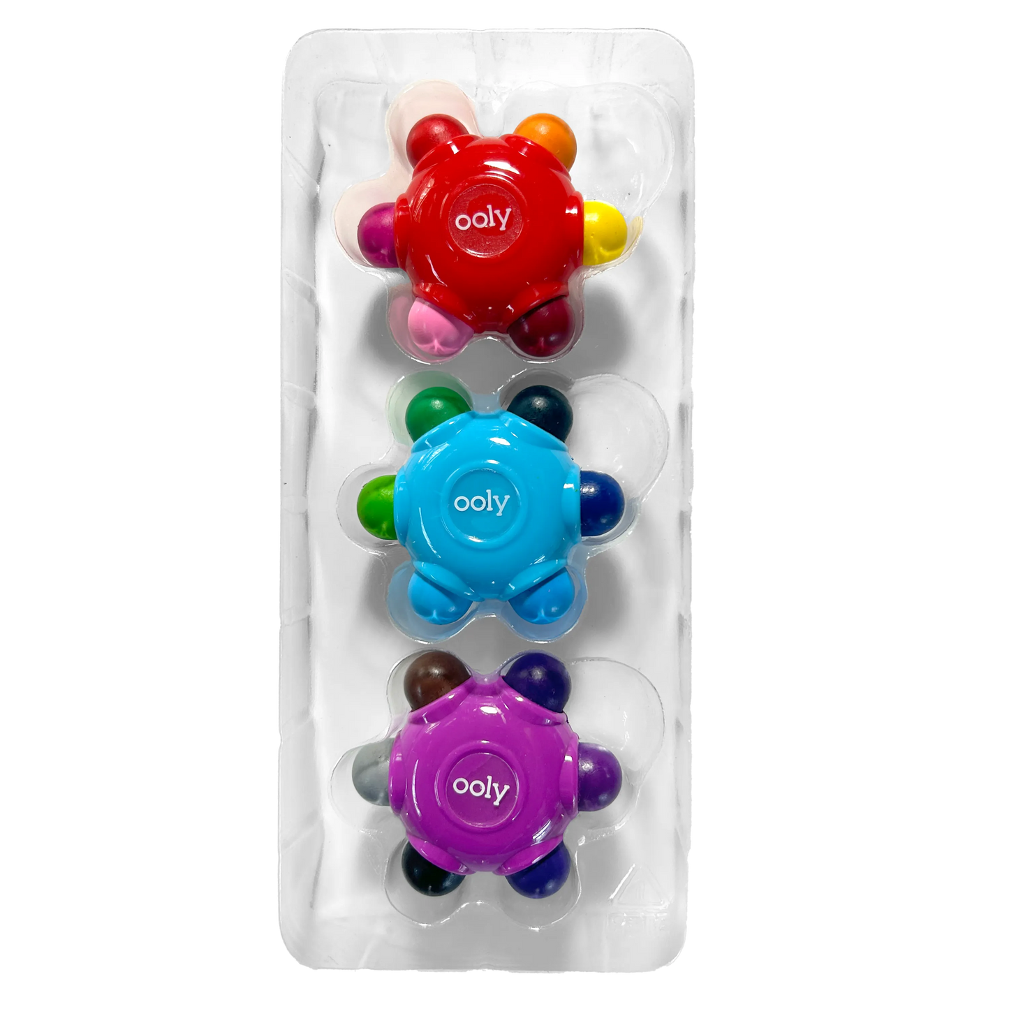 Color Burst Easy Grip Crayons, Set of 3