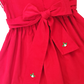 Corduroy Red Classic Christmas Dress