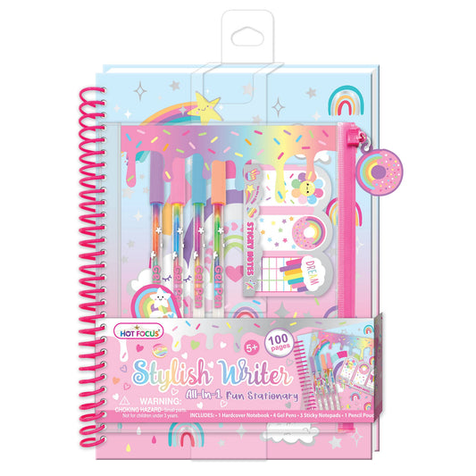 Stylish Writer Journal Set, Rainbow